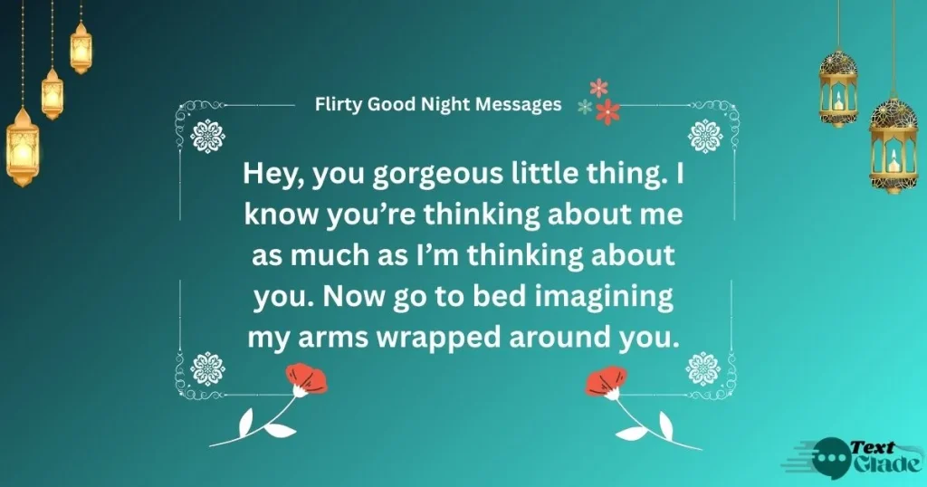 Flirty Good Night Messages for Her