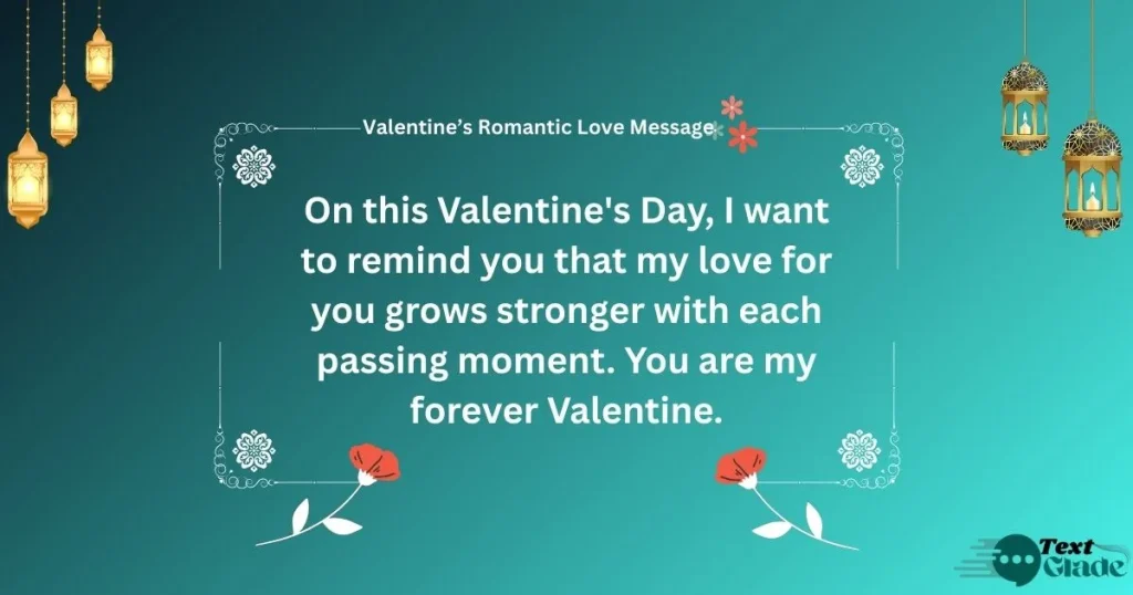 Valentine’s Romantic Love Messages