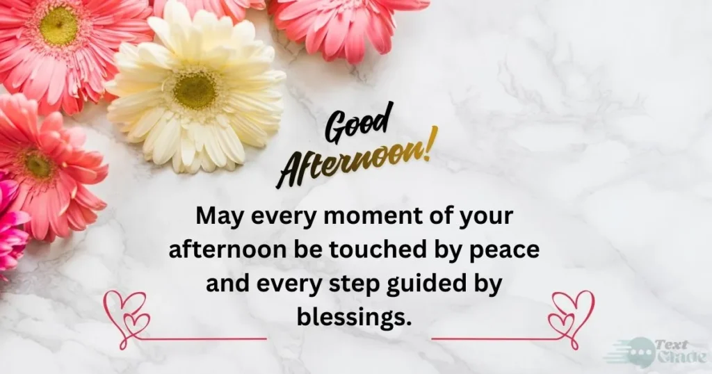 Good Afternoon Prayer Message for Her