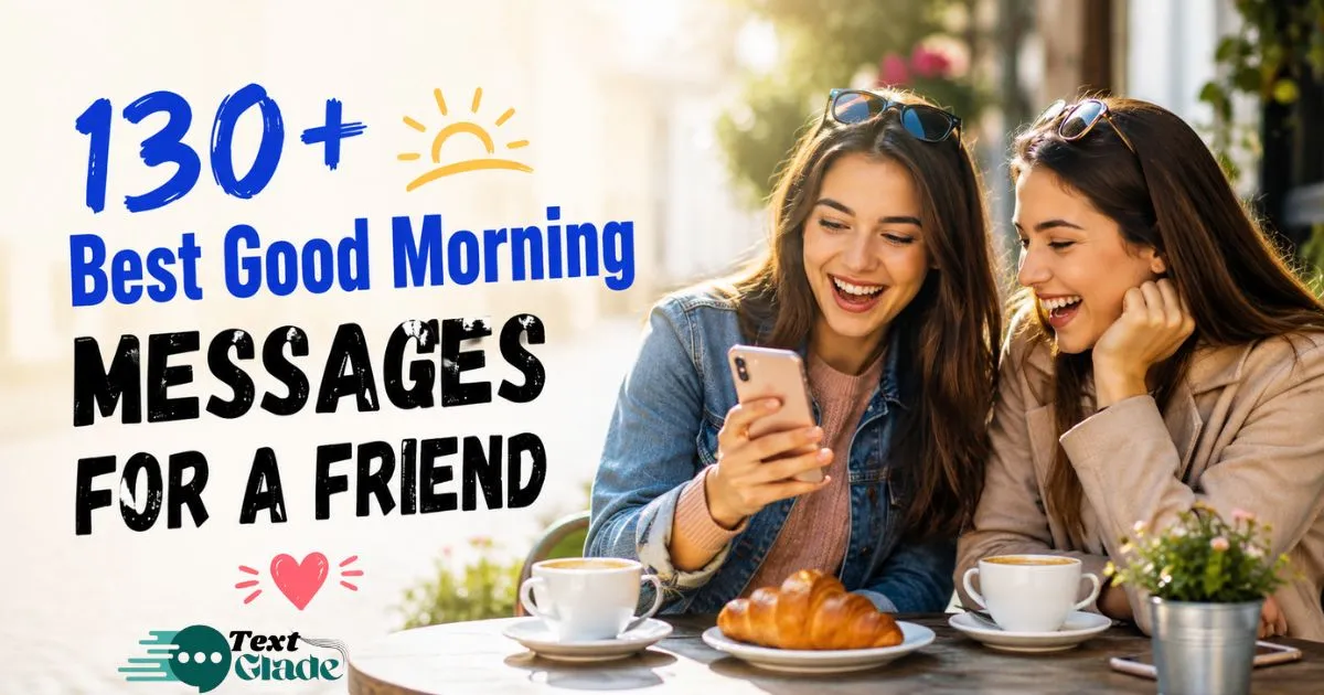 130+ Best Good Morning Message for a Friend: Positive, Sweet, Funny Quotes & Wishes 1 130+ Best Good Morning Message for a Friend