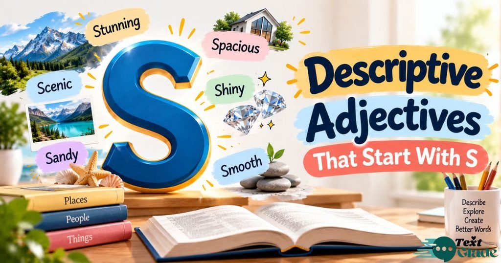 Descriptive Adjectives That Start With S