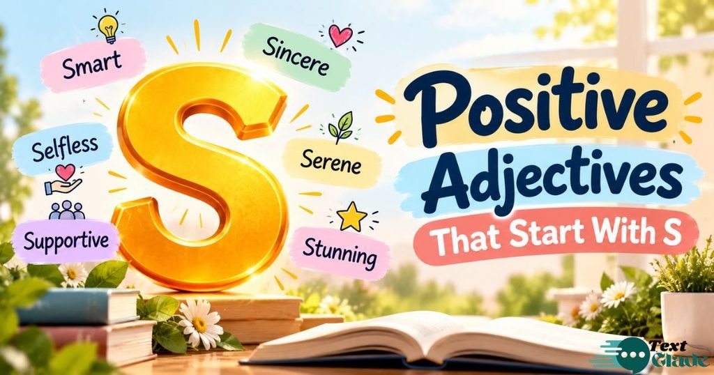 Positive Adjectives That Start With S